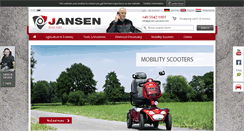 Desktop Screenshot of jansen-versand.com